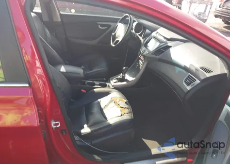 2014 Hyundai Elantra Limited из США, поврежденный, VIN KMHDH4AE4EU127535